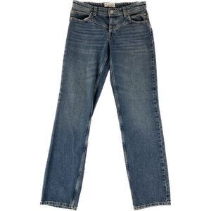 We The Free Blue Boot Cut Jeans with Classic Style
